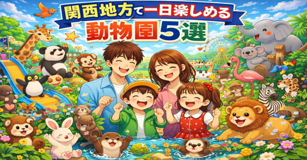 関西地方で一日楽しめる動物園５選！