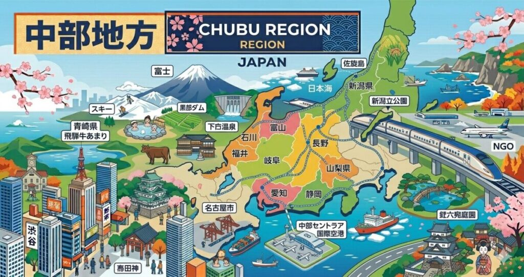 中部地方 -Chubu-