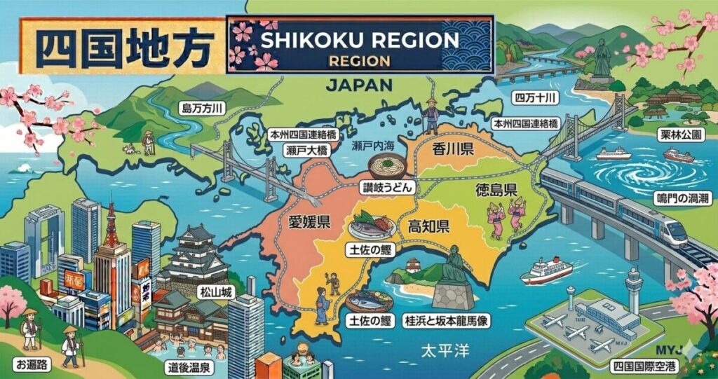 四国地方-Shikoku-